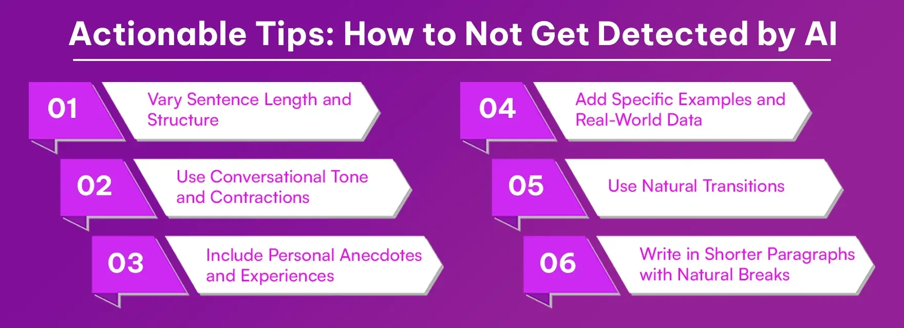 6 Actionable Tips: How to Not Get Detected by AI