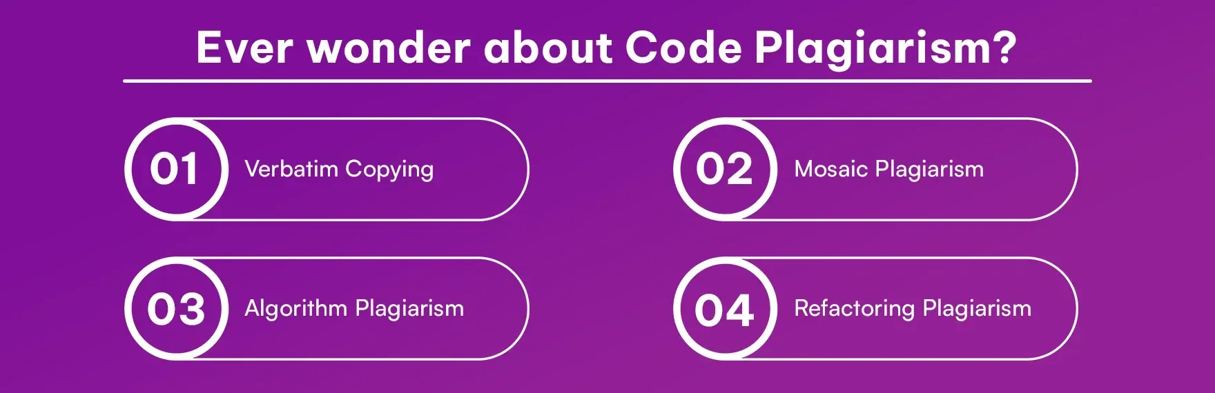 Ever wonder about Code Plagiarism?