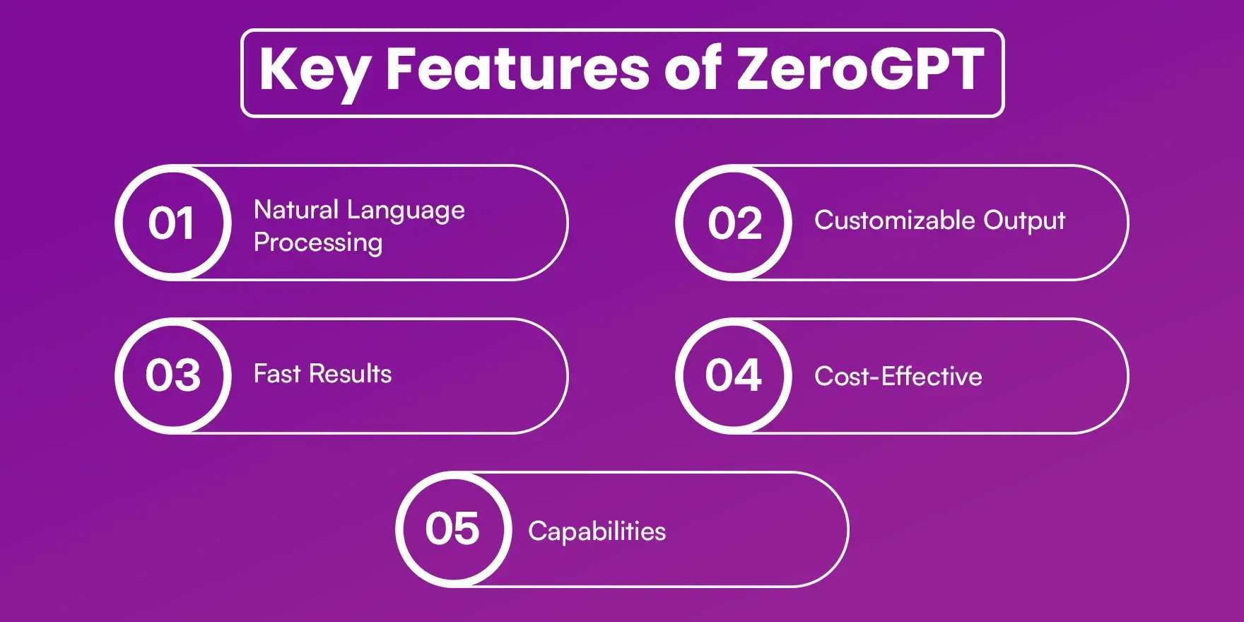 Key Features Key Features