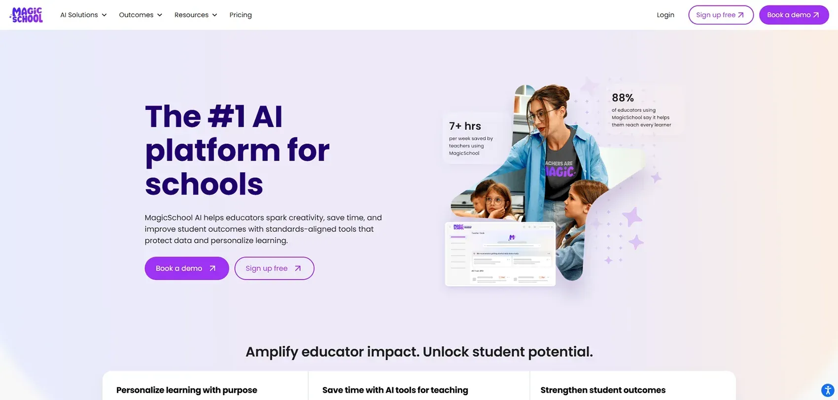 MagicSchool AI - Best for Lesson Planning and Resources