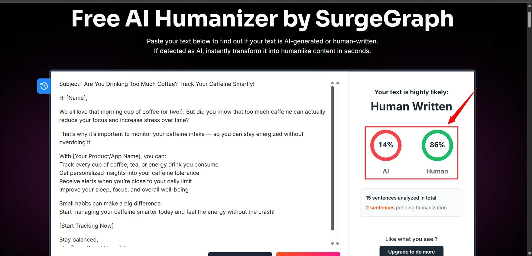Promotional Email Detection check