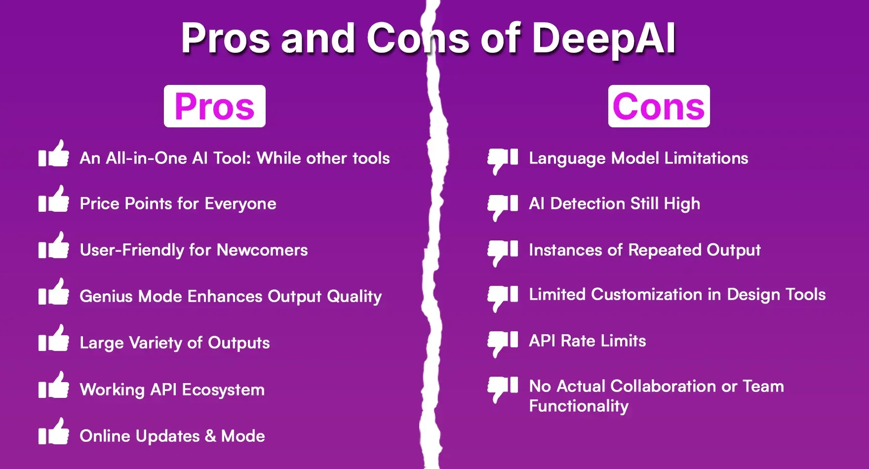 Pros and Cons