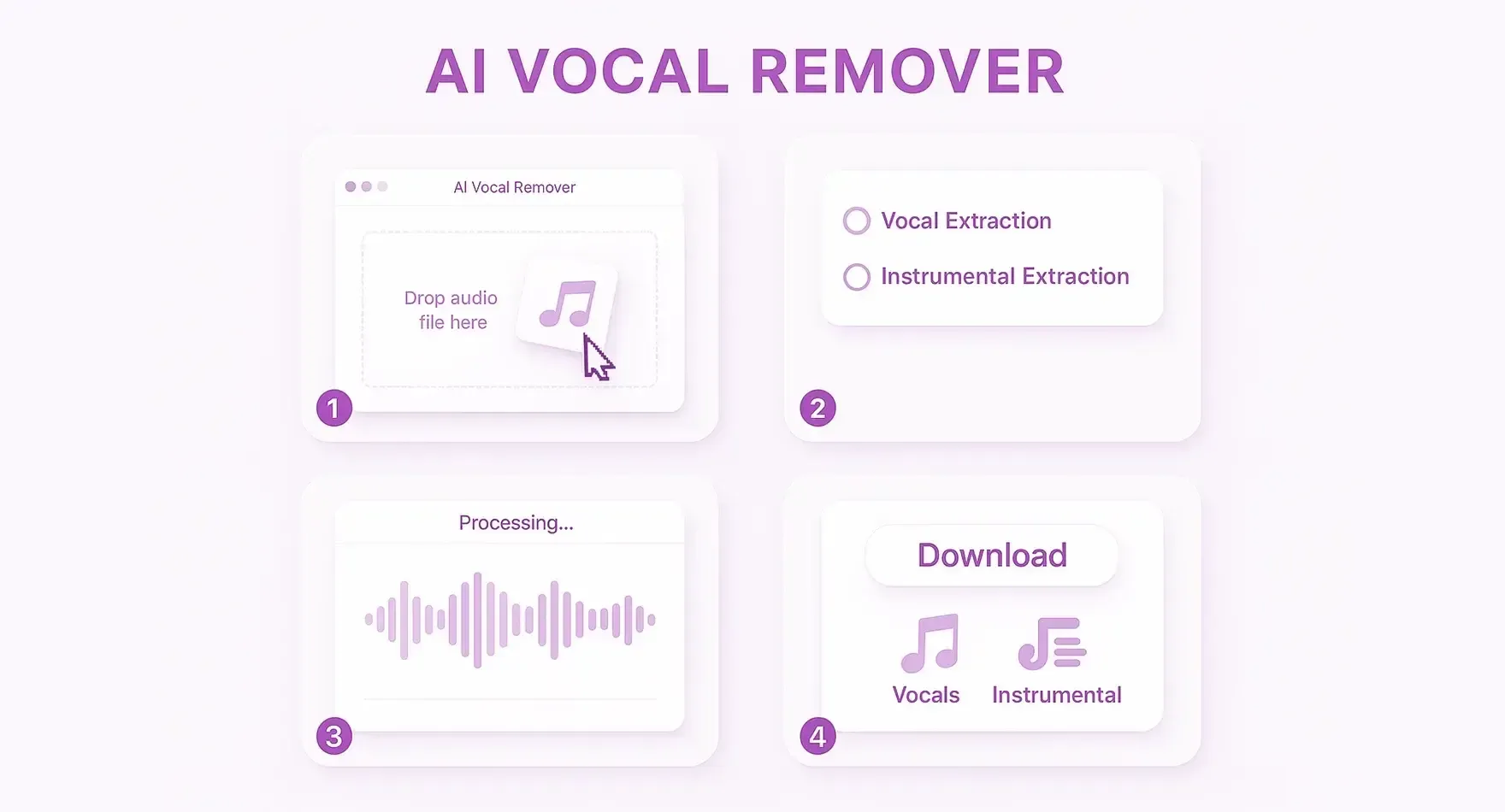 Step-by-Step: How to Use AI Vocal Remover Tools